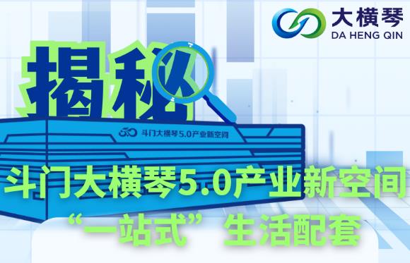多圖直擊！揭秘斗門(mén)大橫琴5.0產(chǎn)業(yè)新空間“一站式”生活配套